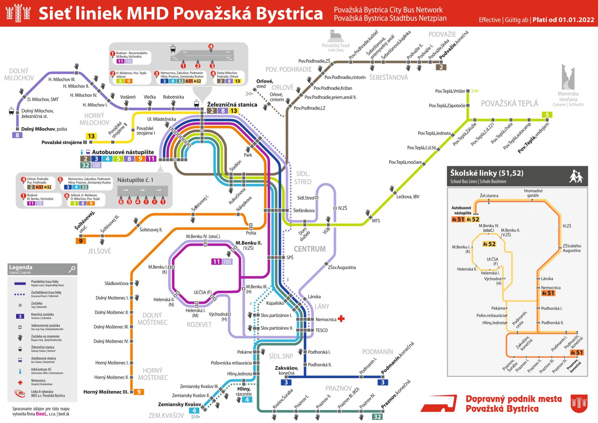 Zmena Cestovné Poriadku Od 01.01.2022 | DPMPB.sk